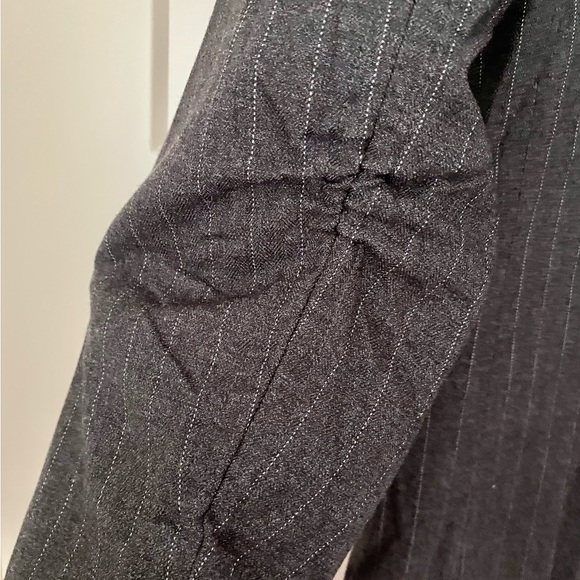 NWT pinstripe gray blazer - Picture 5 of 7